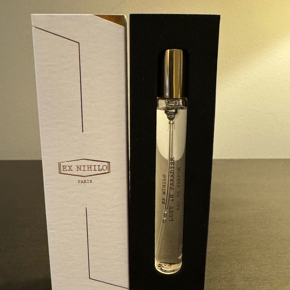 Ex Nihilo Lust in Paradise 7.5 ml .25 oz Travel Size Spray NIB